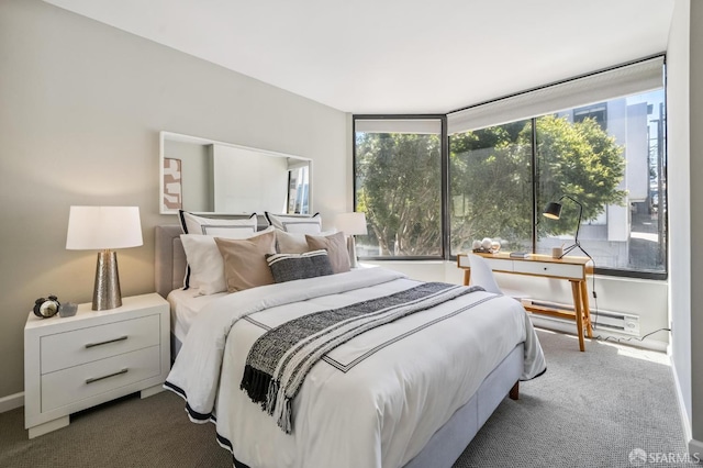 1520 Taylor St Unit 103, San Francisco, CA 94133 - carpeted bedroom featuring baseboard heating