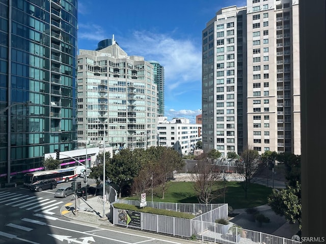 view of property featuring a city view