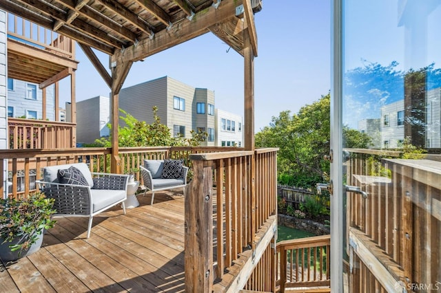 view of deck
