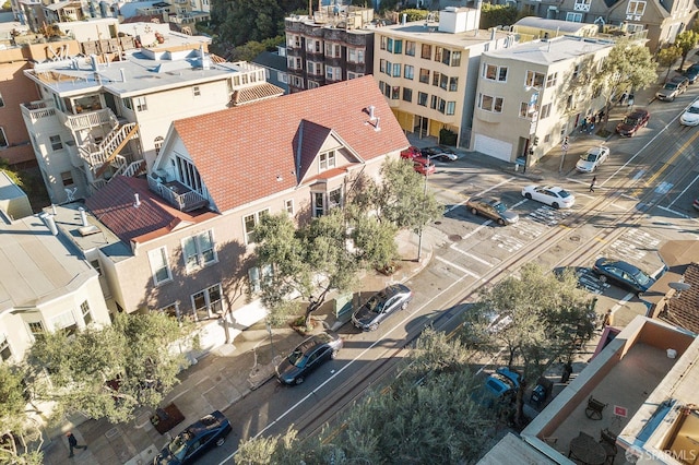 drone / aerial view