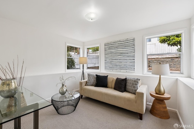 1874 34th Ave, San Francisco, CA 94122 - carpeted living room with healthy amount of natural light