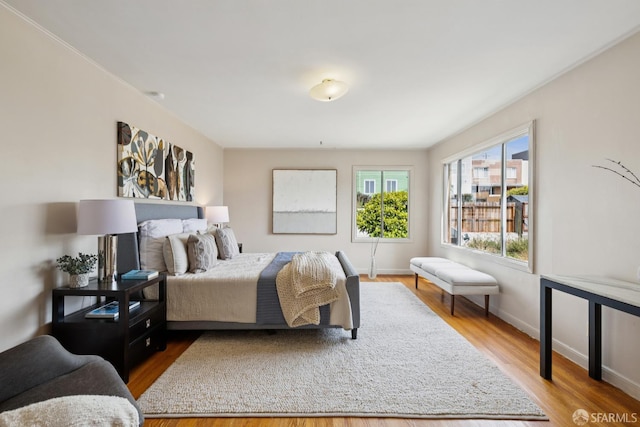 1874 34th Ave, San Francisco, CA 94122 - bedroom with wood finished floors and baseboards