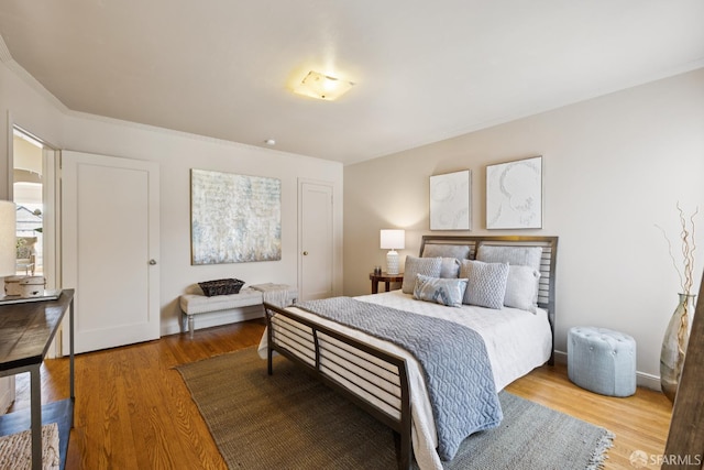 1874 34th Ave, San Francisco, CA 94122 - bedroom with wood finished floors