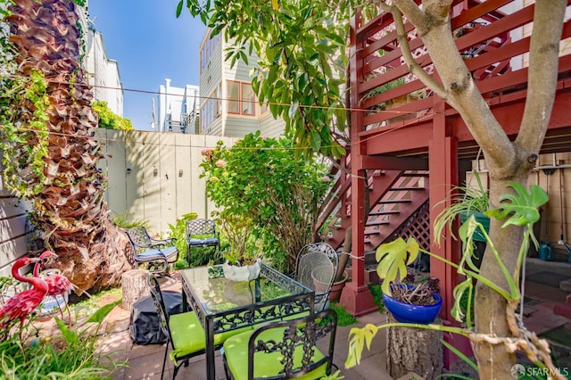 772-774 14th St, San Francisco, CA 94114 - view of patio with outdoor dining area and a pergola