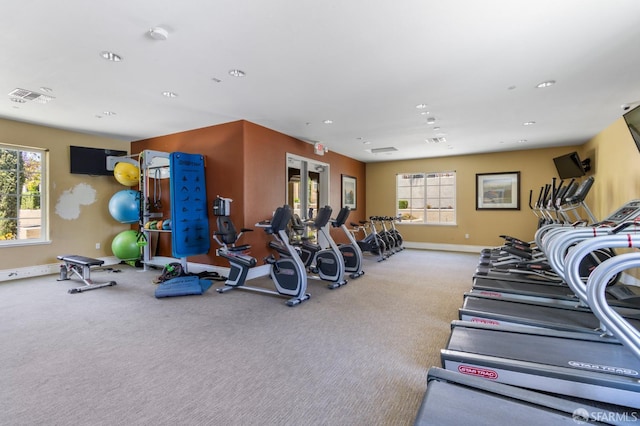 3069 Vittoria Loop, Dublin, CA 94568 - exercise room featuring recessed lighting and carpet