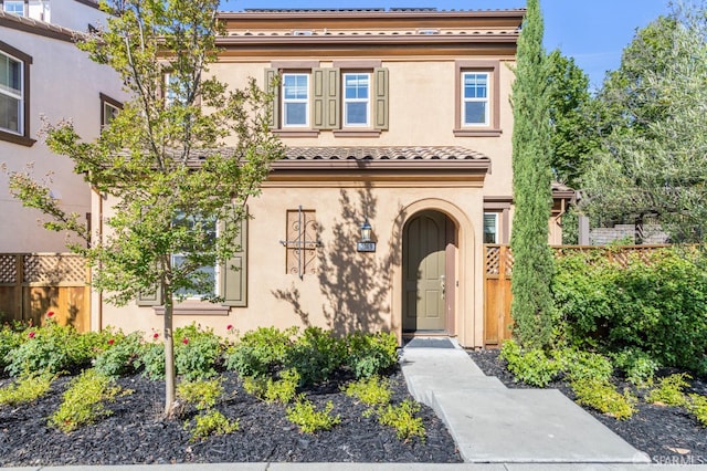 3069 Vittoria Loop, Dublin, CA 94568 - view of front facade with stucco siding and a tiled roof