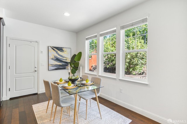 3069 Vittoria Loop, Dublin, CA 94568 - dining space with dark wood-style flooring and recessed lighting