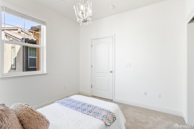 3069 Vittoria Loop, Dublin, CA 94568 - bedroom featuring carpet floors and a chandelier