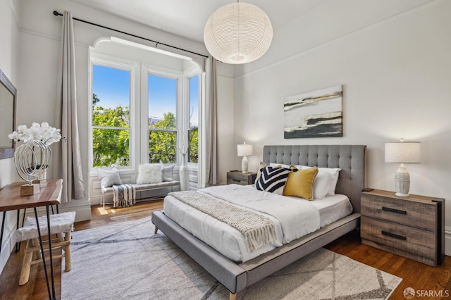 432 Buchanan St, San Francisco, CA 94102 - bedroom with wood finished floors