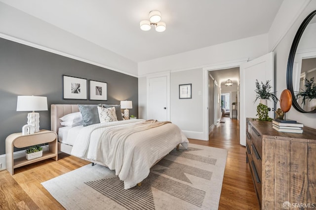 1371-1373 16th Ave, San Francisco, CA 94122 - bedroom with wood finished floors and baseboards
