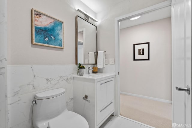 88 King St Unit 104, San Francisco, CA 94107 - bathroom featuring toilet and vanity