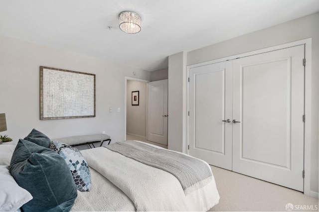 88 King St Unit 104, San Francisco, CA 94107 - bedroom featuring a closet and light colored carpet