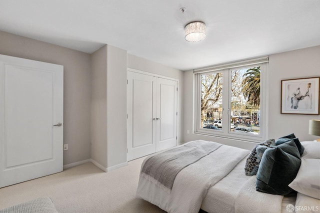 88 King St Unit 104, San Francisco, CA 94107 - carpeted bedroom with a closet and baseboards
