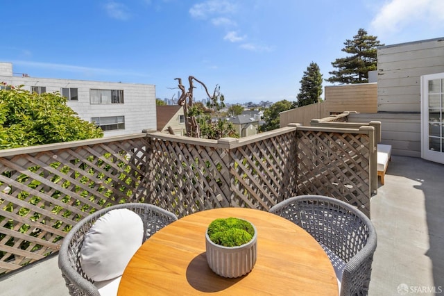 3364 21st St, San Francisco, CA 94110 - view of patio / terrace