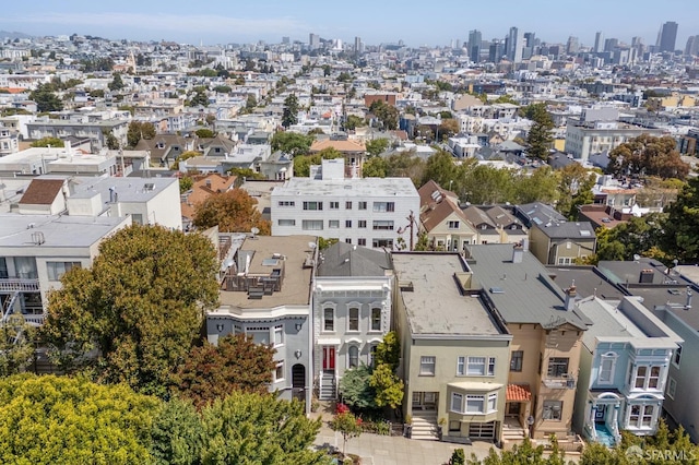 3364 21st St, San Francisco, CA 94110 - aerial view of residential area