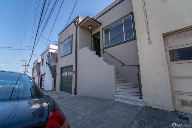 262 Topeka Ave, San Francisco, CA 94124 - property entrance with stucco siding