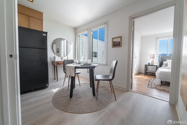 262 Topeka Ave, San Francisco, CA 94124 - dining room with light wood-type flooring and baseboards