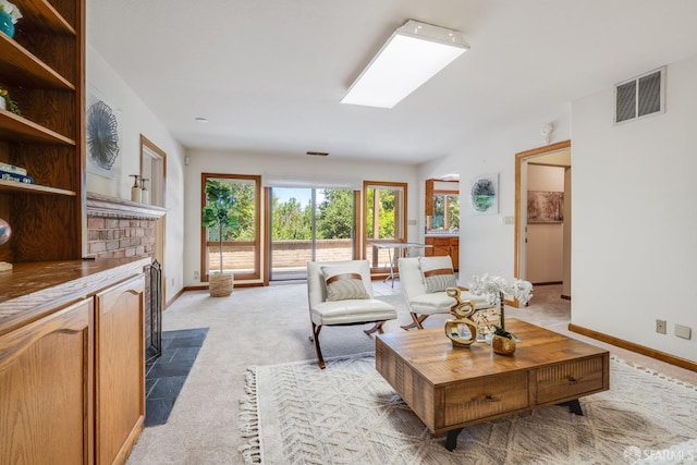 66 Baldwin Ave, Crockett, CA 94525 - living room with light colored carpet and baseboards