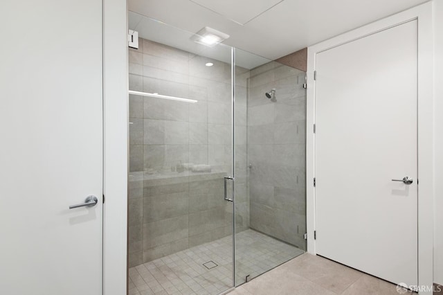 1 Bristol Ct Unit 202, San Francisco, CA 94130 - full bathroom featuring a stall shower and tile patterned floors