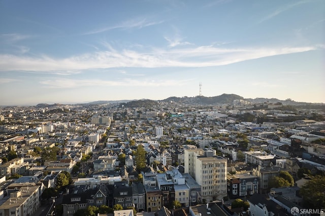 city view featuring a mountain view