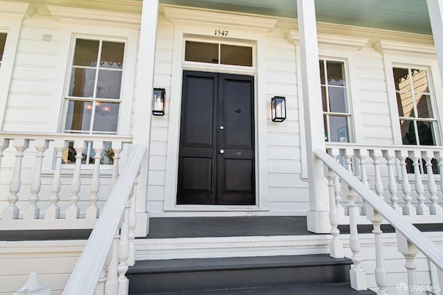 view of property entrance