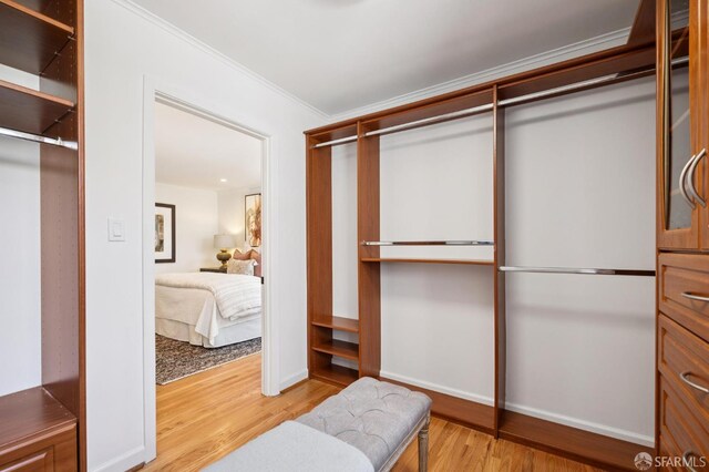 46 Otsego Ave, San Francisco, CA 94112 - spacious closet featuring wood finished floors