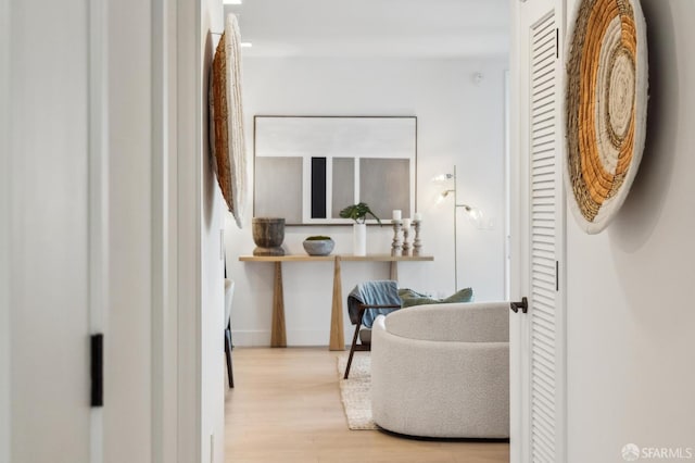 2177 3rd St Unit 421, San Francisco, CA 94107 - hall with wood finished floors