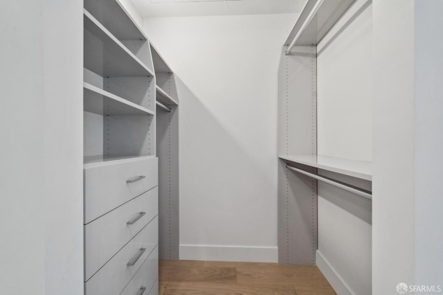 2177 3rd St Unit 421, San Francisco, CA 94107 - spacious closet with wood finished floors
