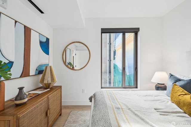 2177 3rd St Unit 421, San Francisco, CA 94107 - bedroom featuring light wood-style floors and baseboards