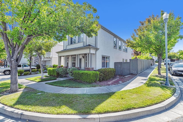 1027 Craftsman Dr, Hercules, CA 94547 - view of front of home with stucco siding