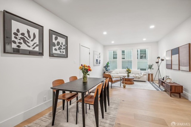 31 Romolo Pl Unit 1, San Francisco, CA 94133 - dining room with recessed lighting, light wood-style floors, and baseboards