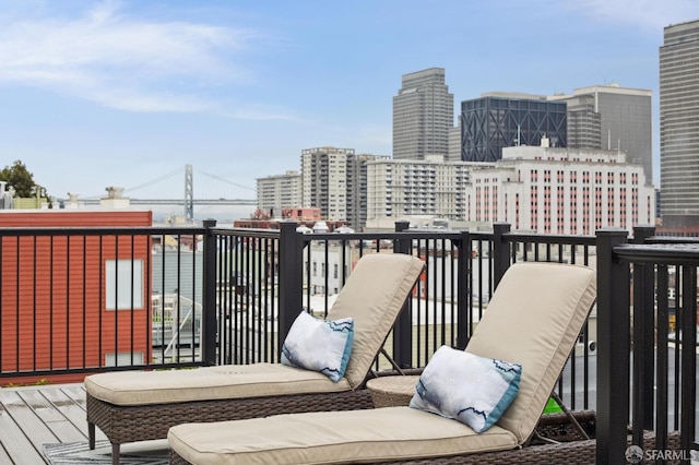 31 Romolo Pl Unit 1, San Francisco, CA 94133 - balcony with a city view