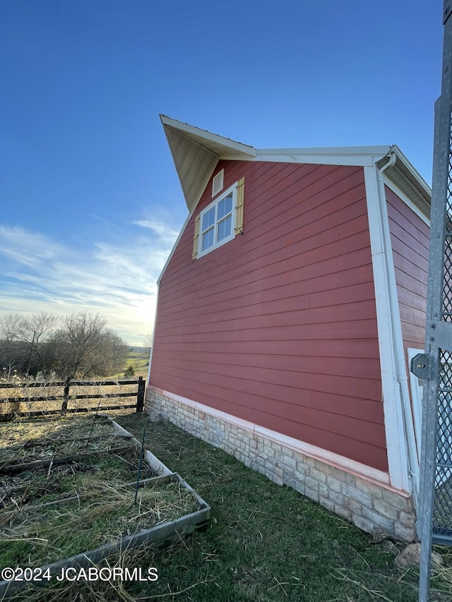 view of side of home