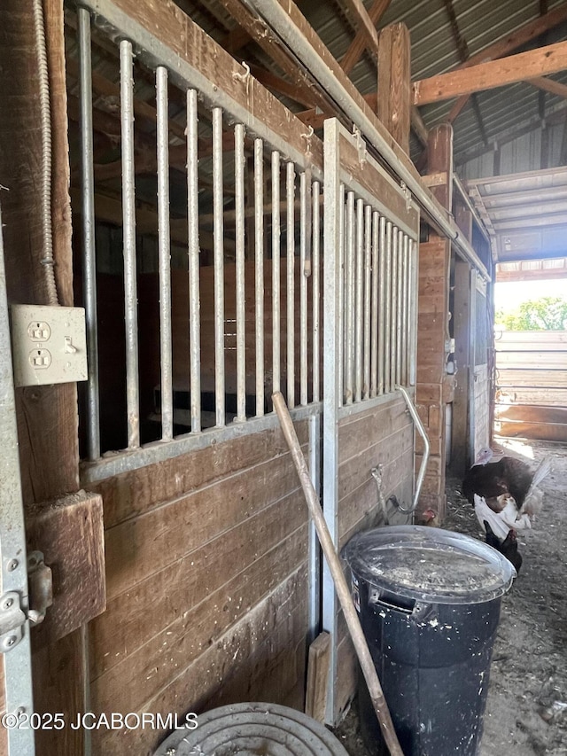 view of stable