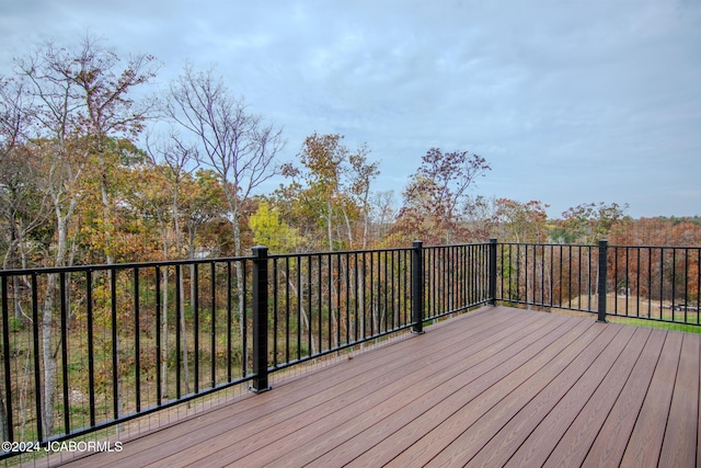 view of deck