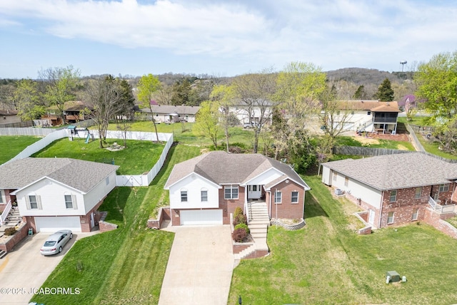 2414 Camzie Dr, Jefferson City, MO 65101 - aerial view with a residential view