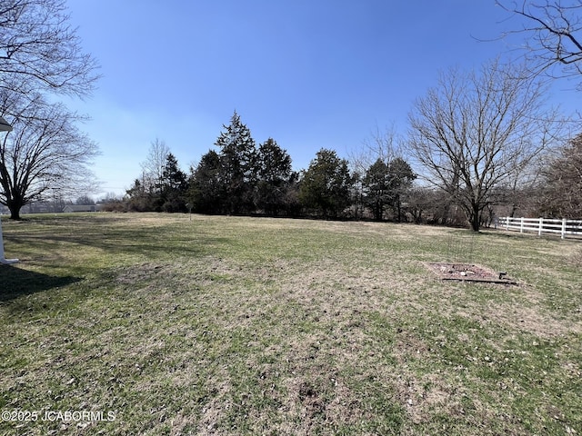 view of yard