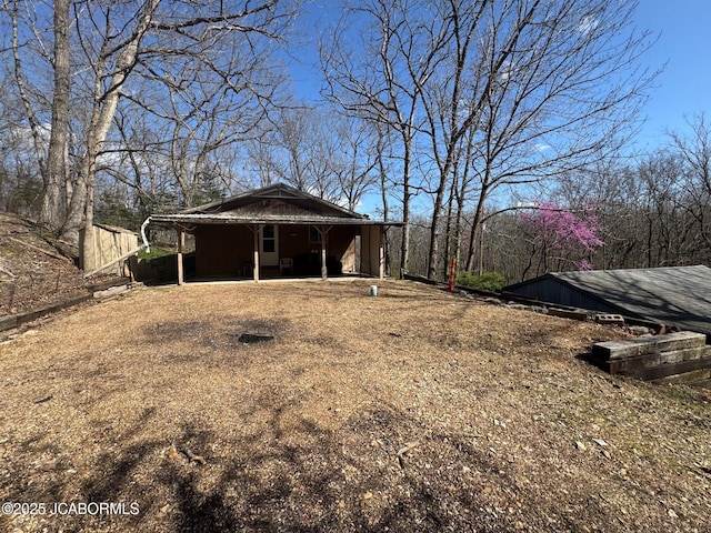 5566 Bonnie Spring Valley Dr, Stover, MO 65078 - exterior space featuring an attached carport