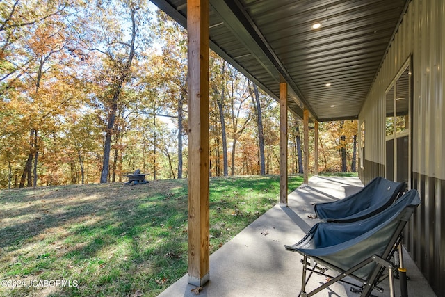 view of patio / terrace