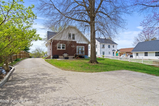 1400 W Main St, Jefferson City, MO 65101 - rear view of property with brick siding and entry steps