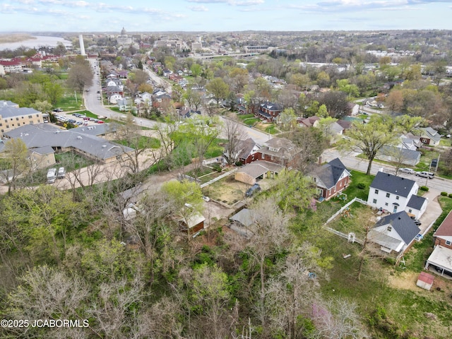1400 W Main St, Jefferson City, MO 65101 - aerial view of property's location with nearby suburban area