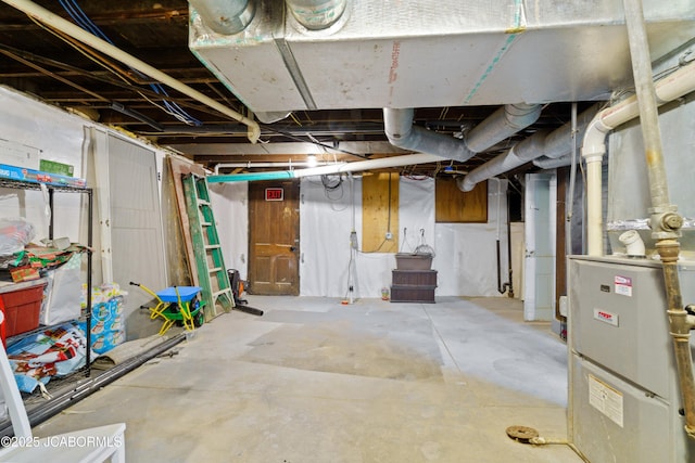 1400 W Main St, Jefferson City, MO 65101 - view of unfinished basement