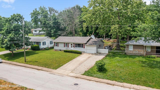 705 S Ravine St, Fulton, MO 65251 - view of front of house with concrete driveway and an attached garage