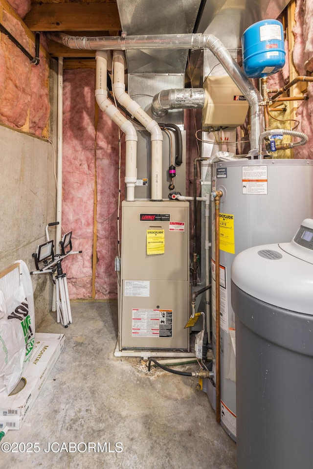 utilities with water heater