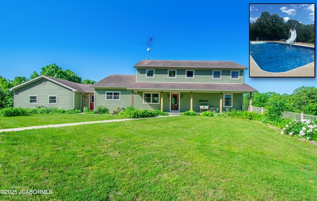 63 Ridgetop Ln, Linn, MO 65051 - view of front of property featuring covered porch