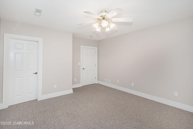 4205 Grant Ln, Columbia, MO 65203 - unfurnished bedroom featuring carpet and a ceiling fan