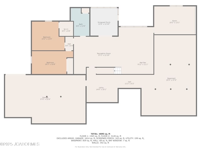 4205 Grant Ln, Columbia, MO 65203 - view of property floor plan