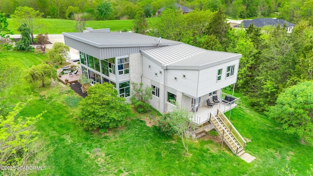 bird's eye view