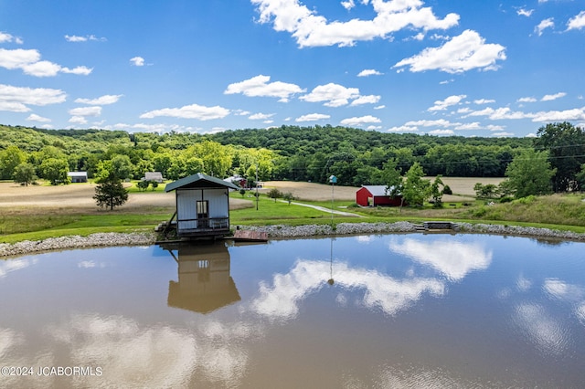 property view of water