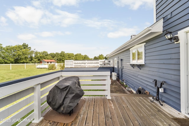 6733 Rocking Horse Ln, Fulton, MO 65251 - view of wooden deck